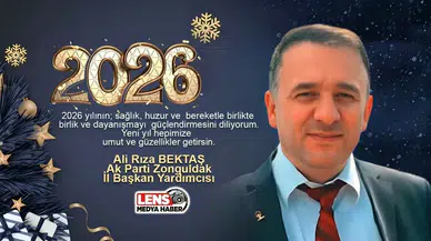 Ali Rıza Bektaş'ın yeni yıl mesajı