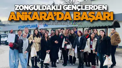Zonguldaklı Gençlerden Ankara’da Başarı