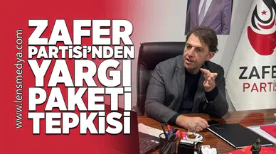Zafer Partisi'nden yargı paketi tepkisi!