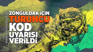 Zonguldak için turuncu kod uyarısı verildi!