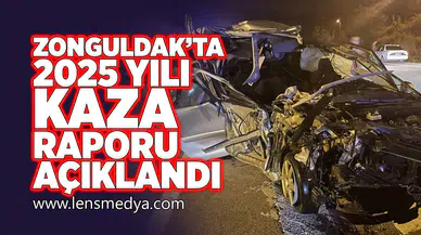 Zonguldak'ta 2025 yılı kaza raporu açıklandı!