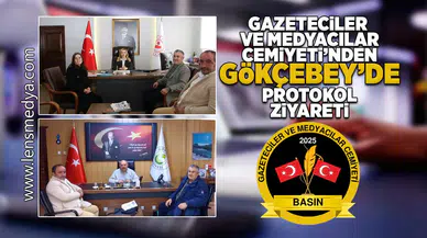Gazeteciler ve Medyacılar Cemiyeti'nden protokol ziyareti!
