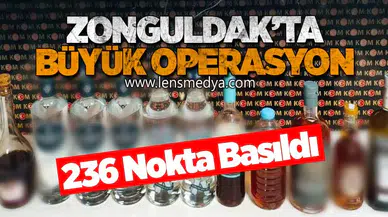 Yılbaşı Öncesi Büyük Operasyon! 236 Nokta Basıldı