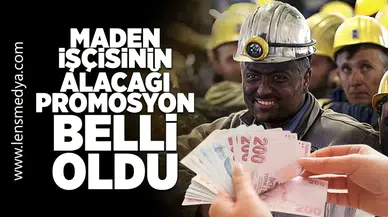 Maden İşçisinin alacağı promosyon belli oldu!