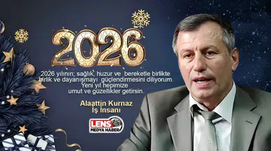Alaattin Kurnaz'ın yeni yıl mesajı