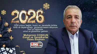 Muharrem Coşkun'un yeni yıl mesajı