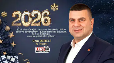 Cem Dereli'nin yeni yıl mesajı!