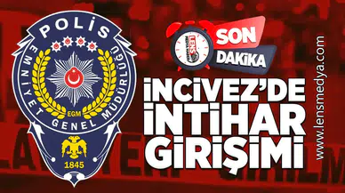 İncivez'de intihar girişimi!