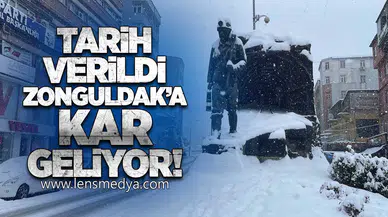 Zonguldak’a Kar Geliyor: Sıcaklıklar Sert Düşecek
