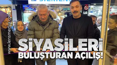 Siyasileri buluşturan açılış!