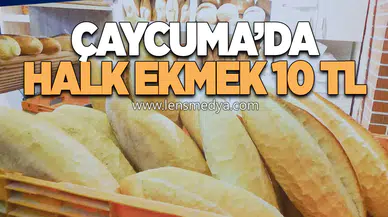 Çaycuma’da Halk Ekmek 10 TL’den Satışa Sunuldu