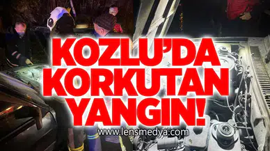 Kozlu’da Korkutan Yangın