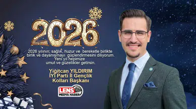 Yiğitcan Yıldırım'ın yeni yıl mesajı
