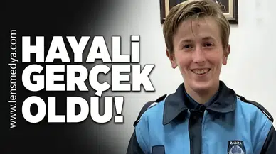 Hayali gerçek oldu!