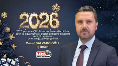 Mesut Şalvarcıoğlu'nun yeni yıl mesajı!