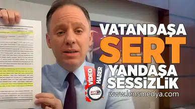 Vatandaşa sert, yandaşa sessizlik!