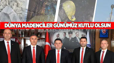 DÜNYA MADENCİLER GÜNÜMÜZ KUTLU OLSUN