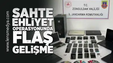 Sahte ehliyet operasyonunda flaş gelişme!