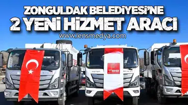 ZONGULDAK BELEDİYESİ’NE TBB’DEN 2 YENİ HİZMET ARACI