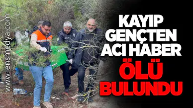 Karabük’te Kayıp Gençten Acı Haber