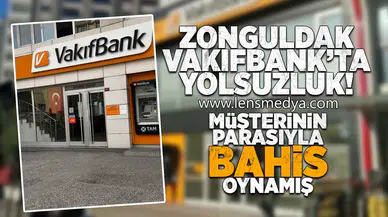Müşterinin parasıyla bahis oynamış'