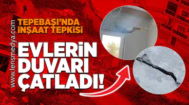 Papila İnşaat'ın başlattığı inşaat evlerin çatlamasına sebep oldu!