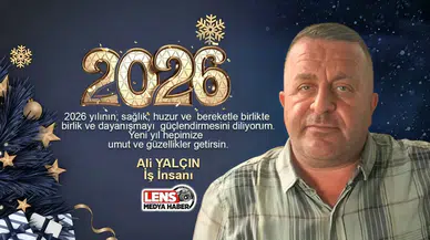 Ali Yalçın'ın Yeni Yıl Mesajı