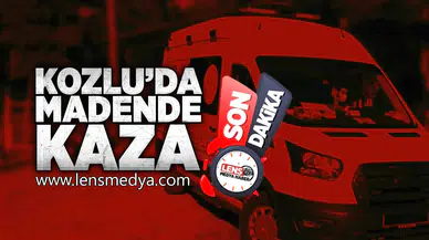 Kozlu'da maden kazası... Yaralı var!