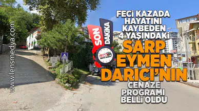 Sarp Eymen Darıcı'nın cenaze programı belli oldu!