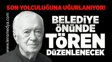 Belediye önünde tören düzenlenecek!