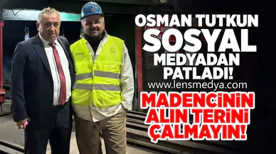 Osman Tutkun sosyal medyadan patladı!