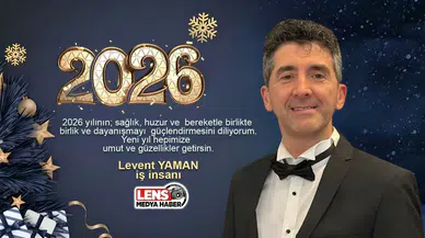 Levent Yaman'ın yeni yıl mesajı