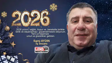 Sami Aydın'ın yeni yıl mesajı