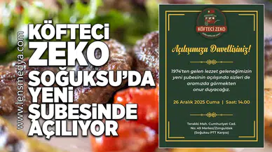 Köfteci Zeko yeni şubesinde Soğuksu'da açılıyor!