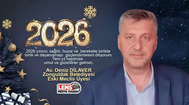 Deniz Dilaver'in yeni yıl mesajı