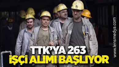 Muammer Avcı Duyurdu: TTK’ya 263 İşçi Alımı Başlıyor
