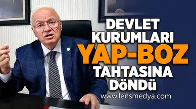 Devlet Kurumları yap-boz tahtasına döndü!