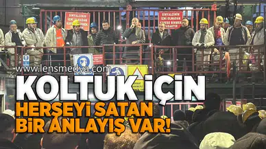 Koltuk için her şeyi satan bir anlayış var!