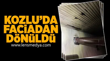 Kozlu'da faciadan dönüldü!