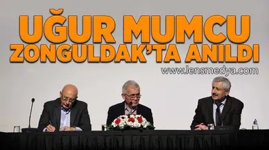 Uğur Mumcu Zonguldak'ta anıldı!