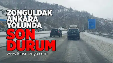 Zonguldak-Ankara yolunda son durum!