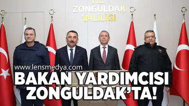 Bakan yardımcısı Zonguldak'ta!