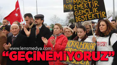 Ereğli'de geçinemiyoruz eylemi!