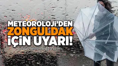Meteoroloji'den Zonguldak için Uyarı!