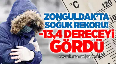 Zonguldak’ta Soğuk Rekoru Devrek'te
