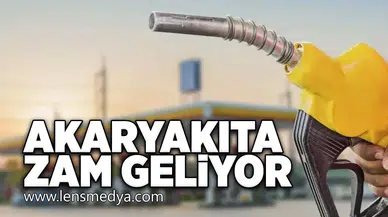 Akaryakıta zam geliyor!