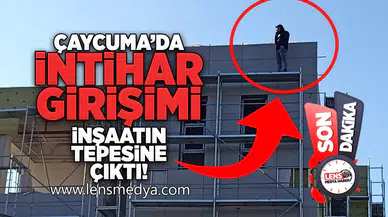 Parasını alamadığı için canına kıymak istedi!
