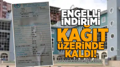 Engelli indirimi kağıt üzerinde kaldı!