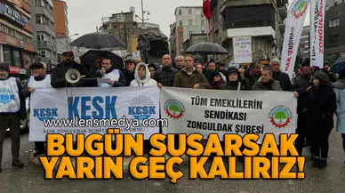 Bugün susarsak yarın geç kalırız!