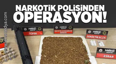 Narkotik polisinden operasyon!